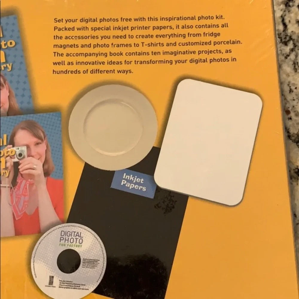 Digital Photo Fun Factory Kit 10 Photo Projects New